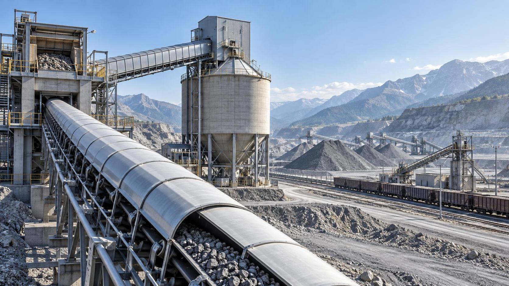 How to assess throughput needs for mine material handling systems in Europe