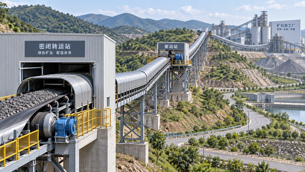 How to Select Bulk Material Transport Systems for Long-Distance Plant Transfer