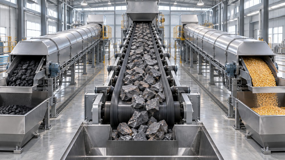 Comparing Bulk Material Conveyors for Abrasive Ore, Coal, and Grain