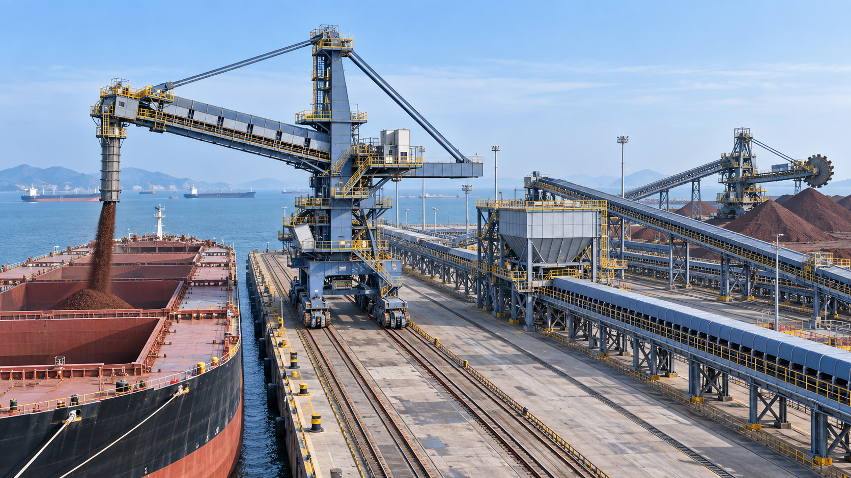 How to match ship loaders to bulk terminal throughput targets