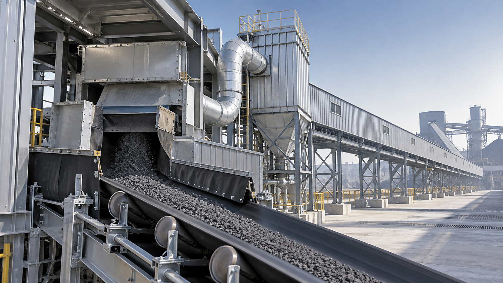 How dust control requirements shape bulk material transport system design