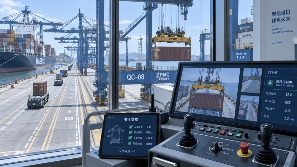 Port Crane Automation and Remote Operations: Planning Safe Control Handover Port Crane Automation and Remote Operations: Planning Safe Control Handover