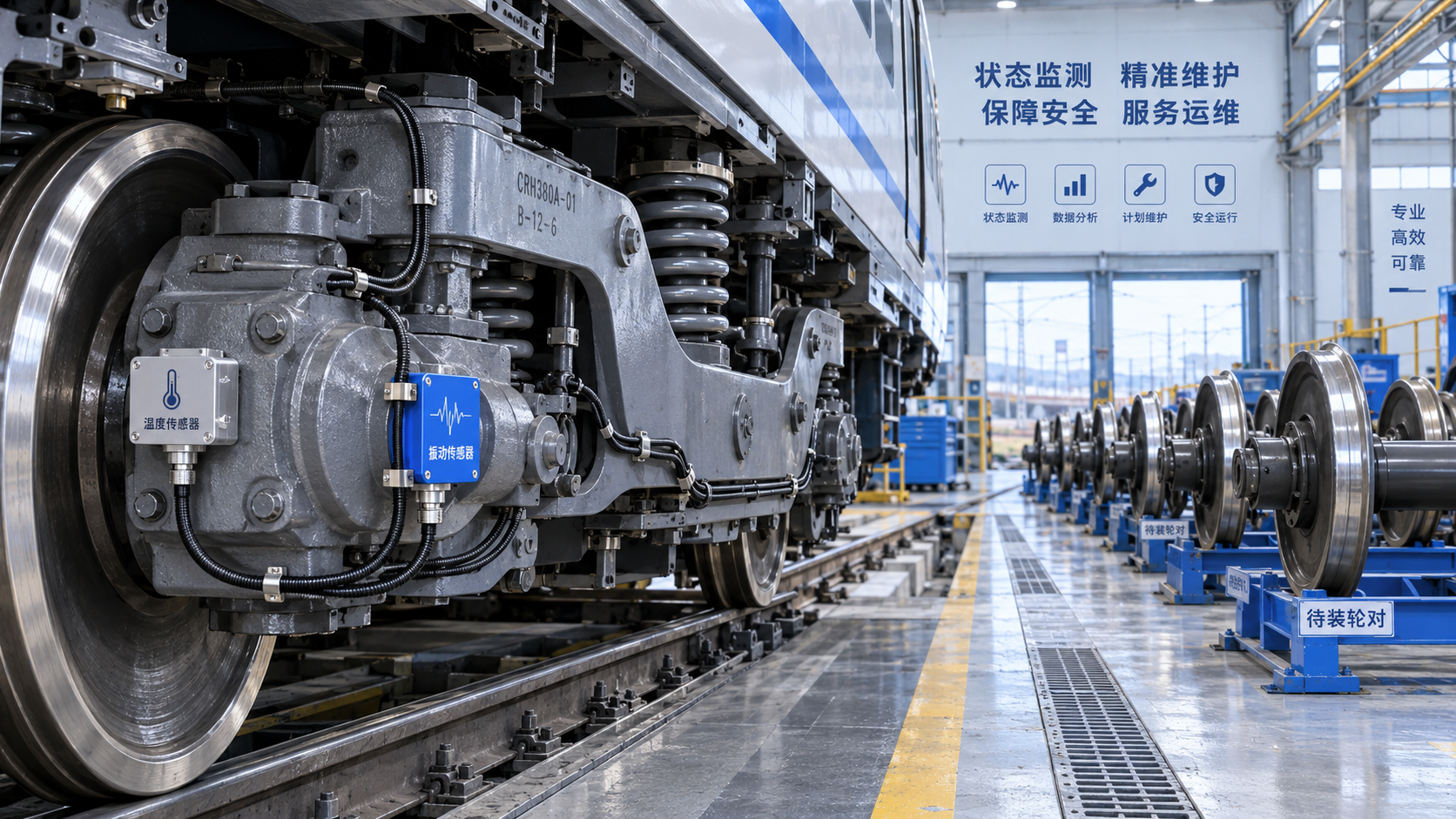How bogie condition monitoring can reduce rolling stock downtime