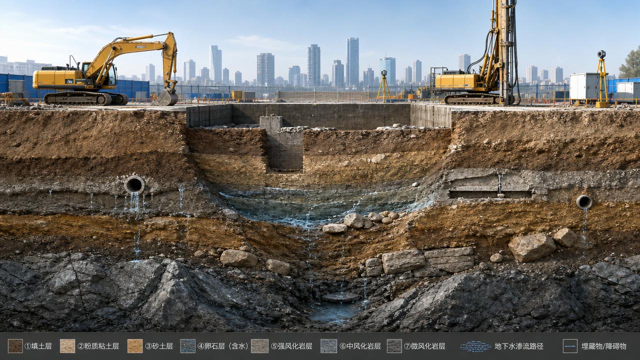 What geotechnical engineering reports can miss before excavation
