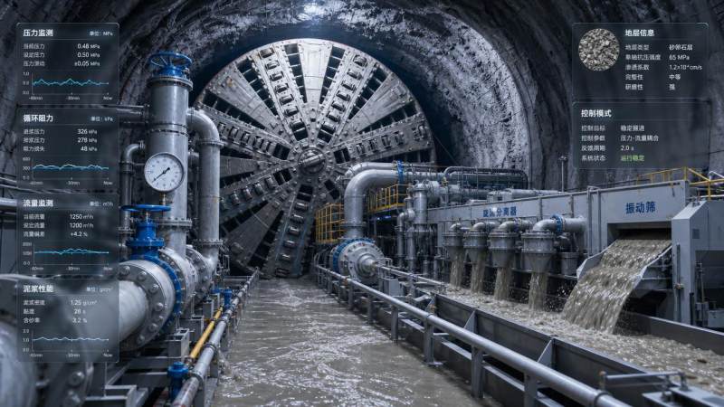 Why tunnel boring machine slurry problems escalate underground
