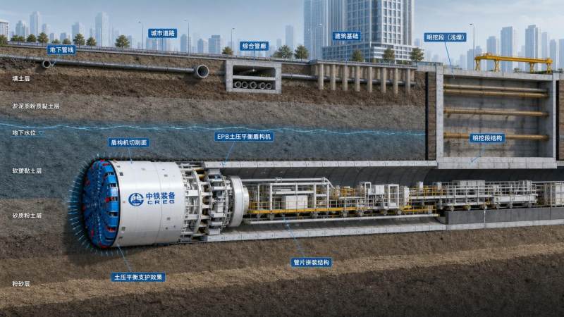 Which underground construction methods work best in soft ground?