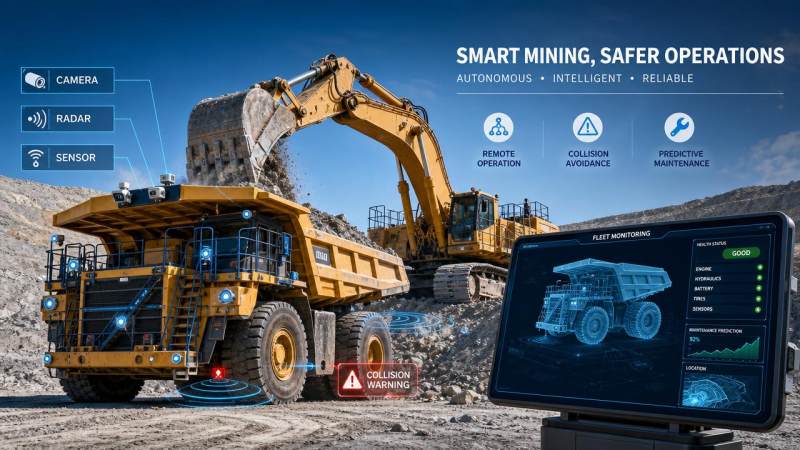How mining machinery advancements are changing site safety How mining machinery advancements are changing site safety