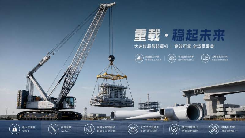 What to check before choosing crawler cranes for sale