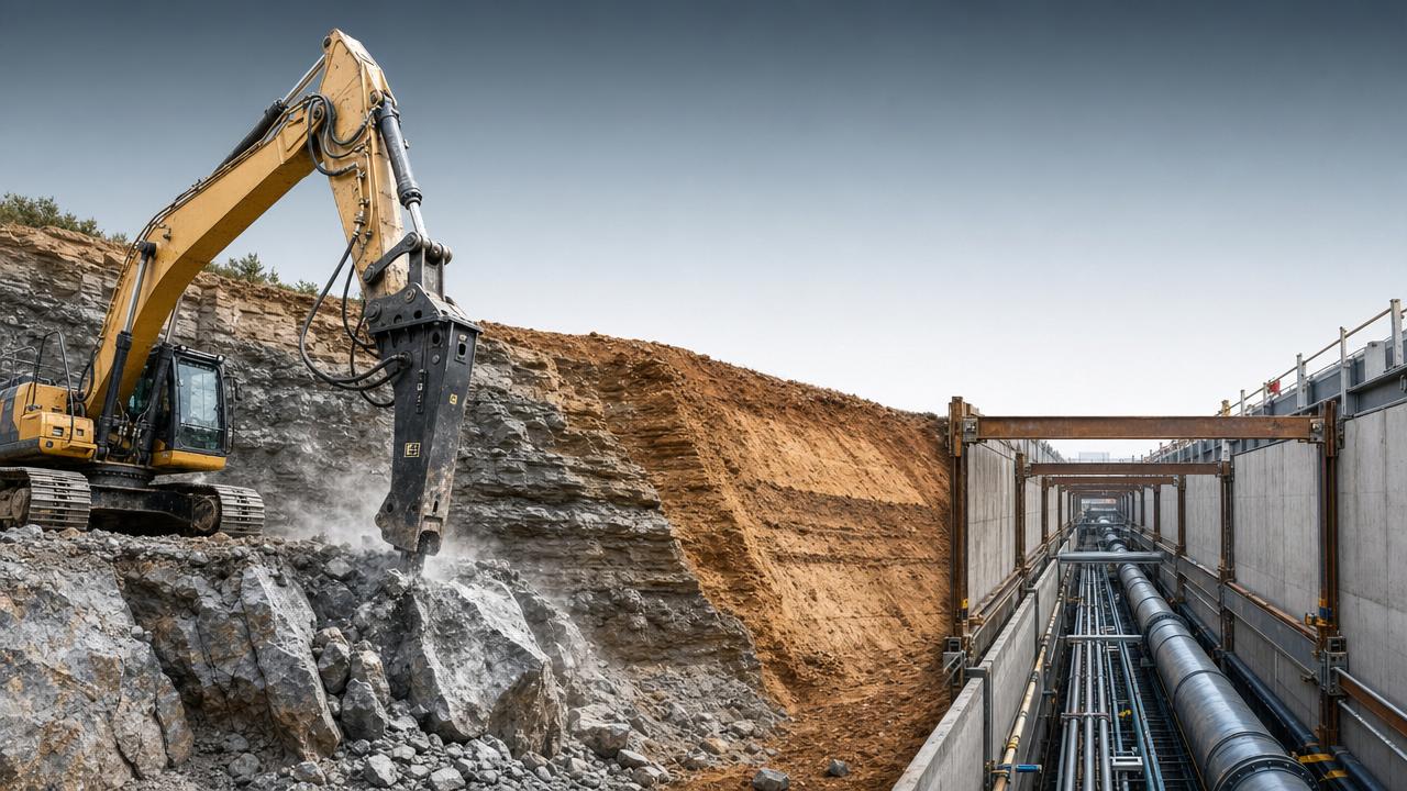 Industrial Excavation Techniques Explained: Which Methods Fit Rock, Clay, and Urban Utility Corridors?
