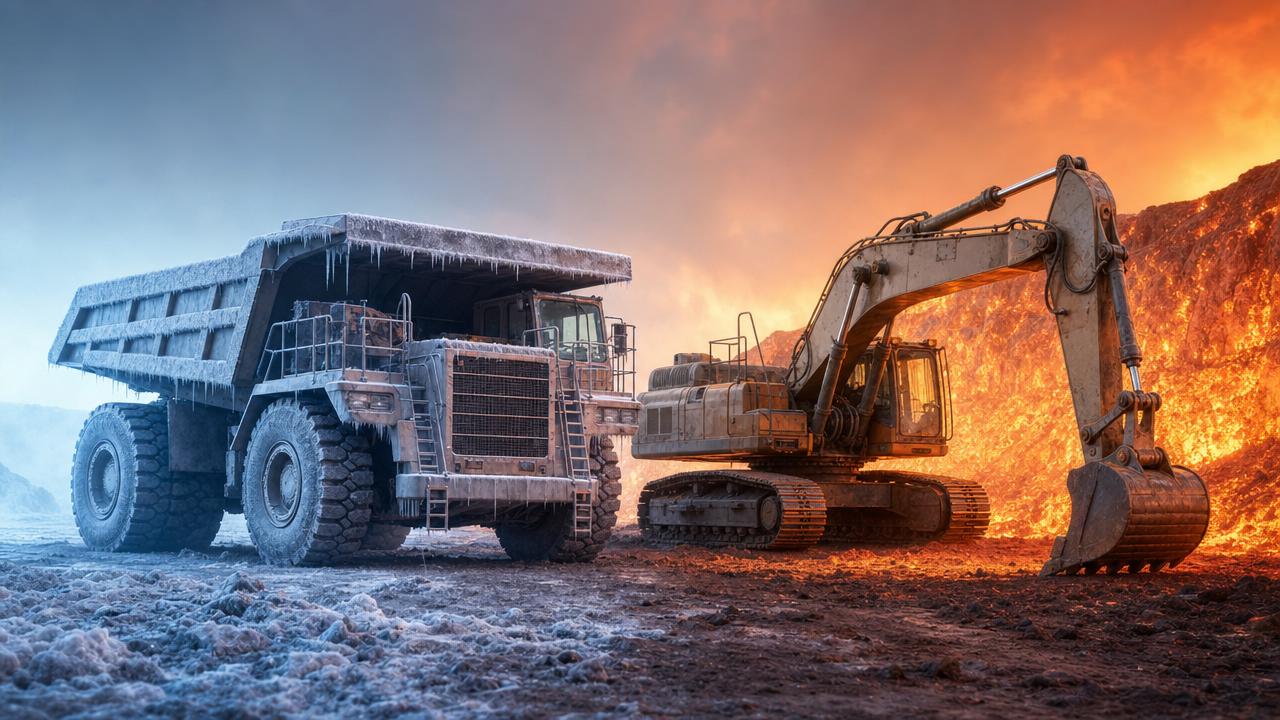 Extreme Temperature Mining: Equipment Risks, Cold-Start Issues, and Heat Protection