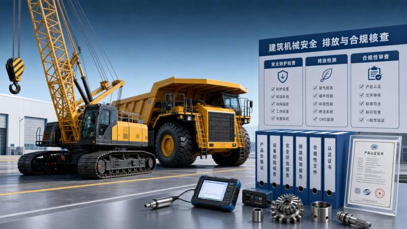 Construction Machinery Standards Checklist for Buyers: Safety, Emissions, and Compliance Construction Machinery Standards Checklist for Buyers: Safety, Emissions, and Compliance