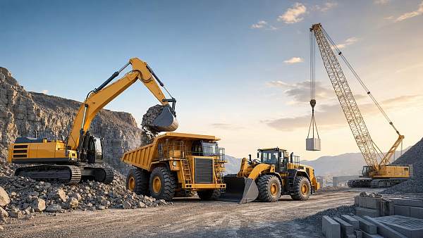 How to Choose Heavy Equipment for Earthmoving, Lifting, and Quarry Work