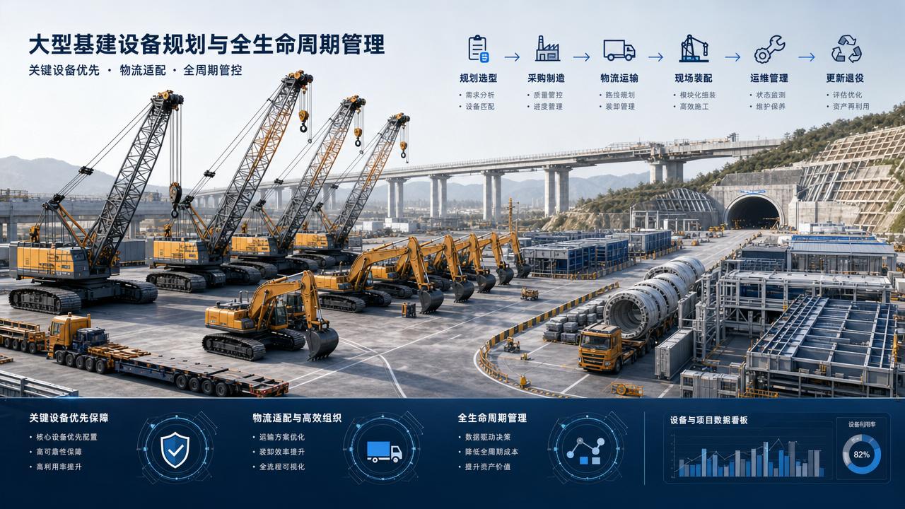 Equipment Planning for Large-Scale Infrastructure Projects: What to Prioritize First