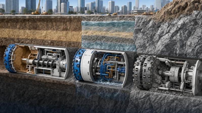 TBM Construction Methods Explained: When to Use EPB, Slurry, or Hard Rock Systems TBM Construction Methods Explained: When to Use EPB, Slurry, or Hard Rock Systems