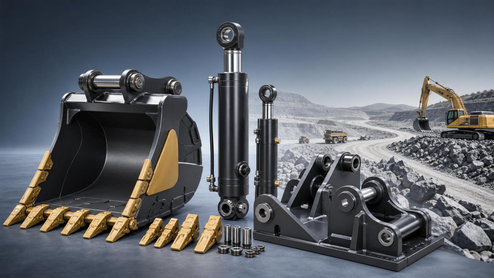 Heavy Equipment Components Selection Guide: Wear Parts, Hydraulics, and Frame Basics