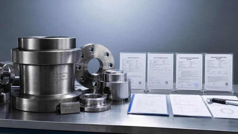 Nuclear Components Material Traceability: Key Documentation and Inspection Checkpoints