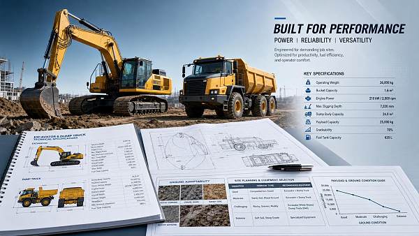 How to Read Earth Engineering Equipment Specifications for Site Planning and Bidding How to Read Earth Engineering Equipment Specifications for Site Planning and Bidding