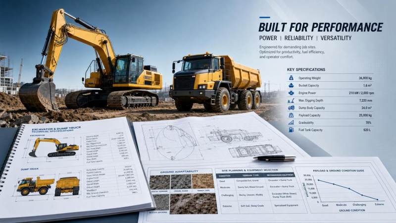 How to Read Earth Engineering Equipment Specifications for Site Planning and Bidding