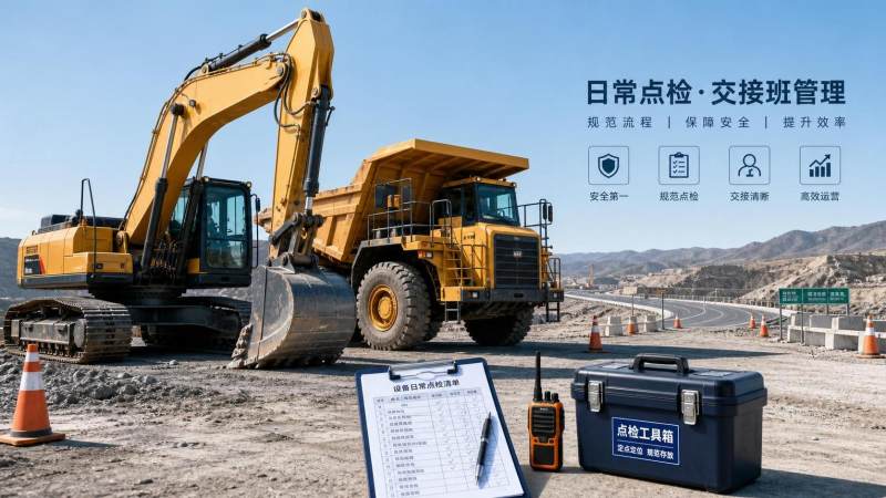 Heavy Equipment Operations Safety Checklist for Daily Inspections and Shift Handover