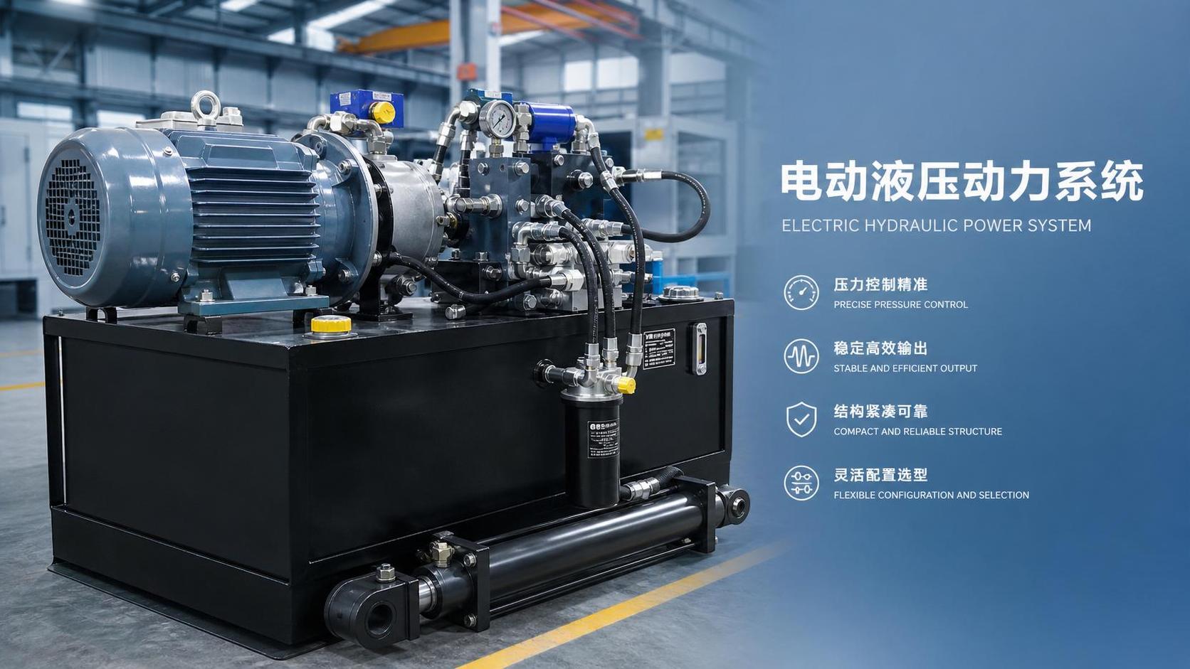 Electric Hydraulic Power Systems Explained: Key Components, Pressure Control, and Sizing