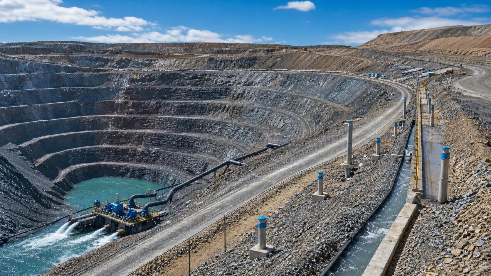 Open Pit Mining Dewatering Systems: Which Method Fits High Inflow and Deep Pit Conditions?