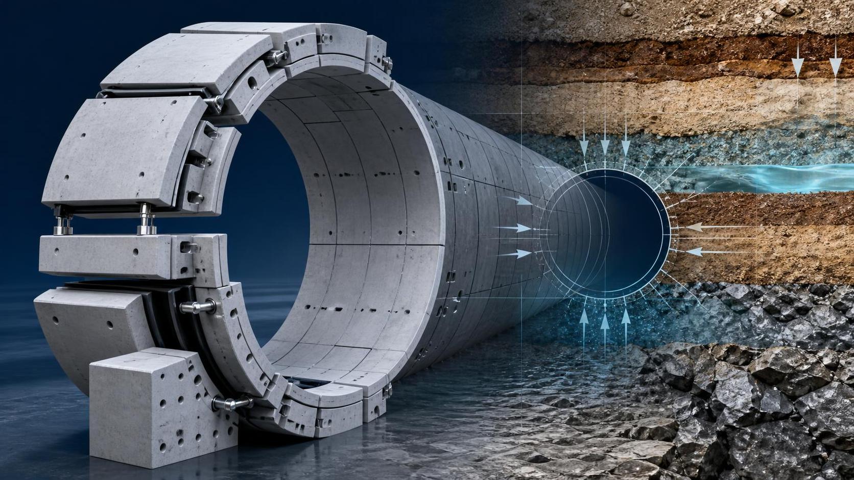 How to Evaluate TBM Segment Design for Ground Conditions and Tunnel Loads