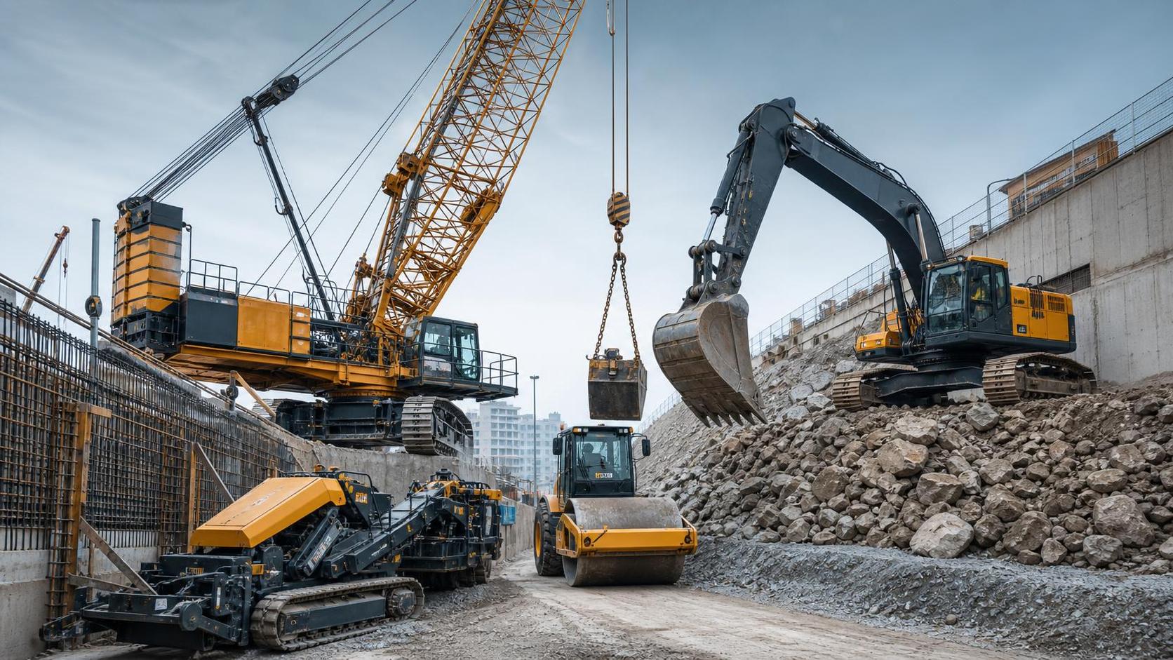 Heavy Machinery Applications in Europe: How to Match Equipment to Project Conditions