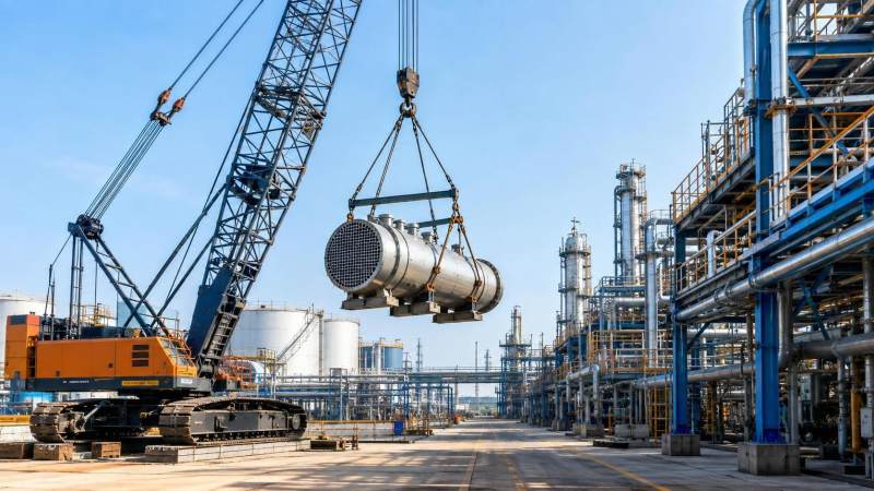 Petrochemical Lifting Solutions for Refineries: Planning Safe Heavy Equipment Handling Petrochemical Lifting Solutions for Refineries: Planning Safe Heavy Equipment Handling