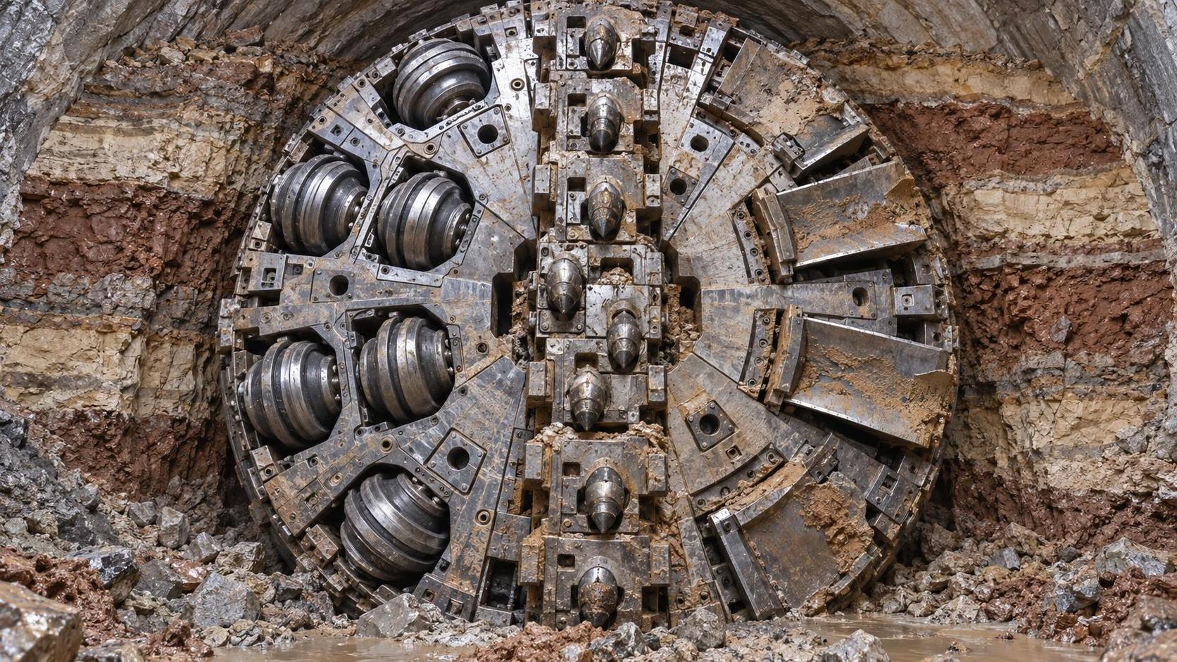 Can TBM cutter heads be adapted for mixed-face ground conditions without compromising advance rate?