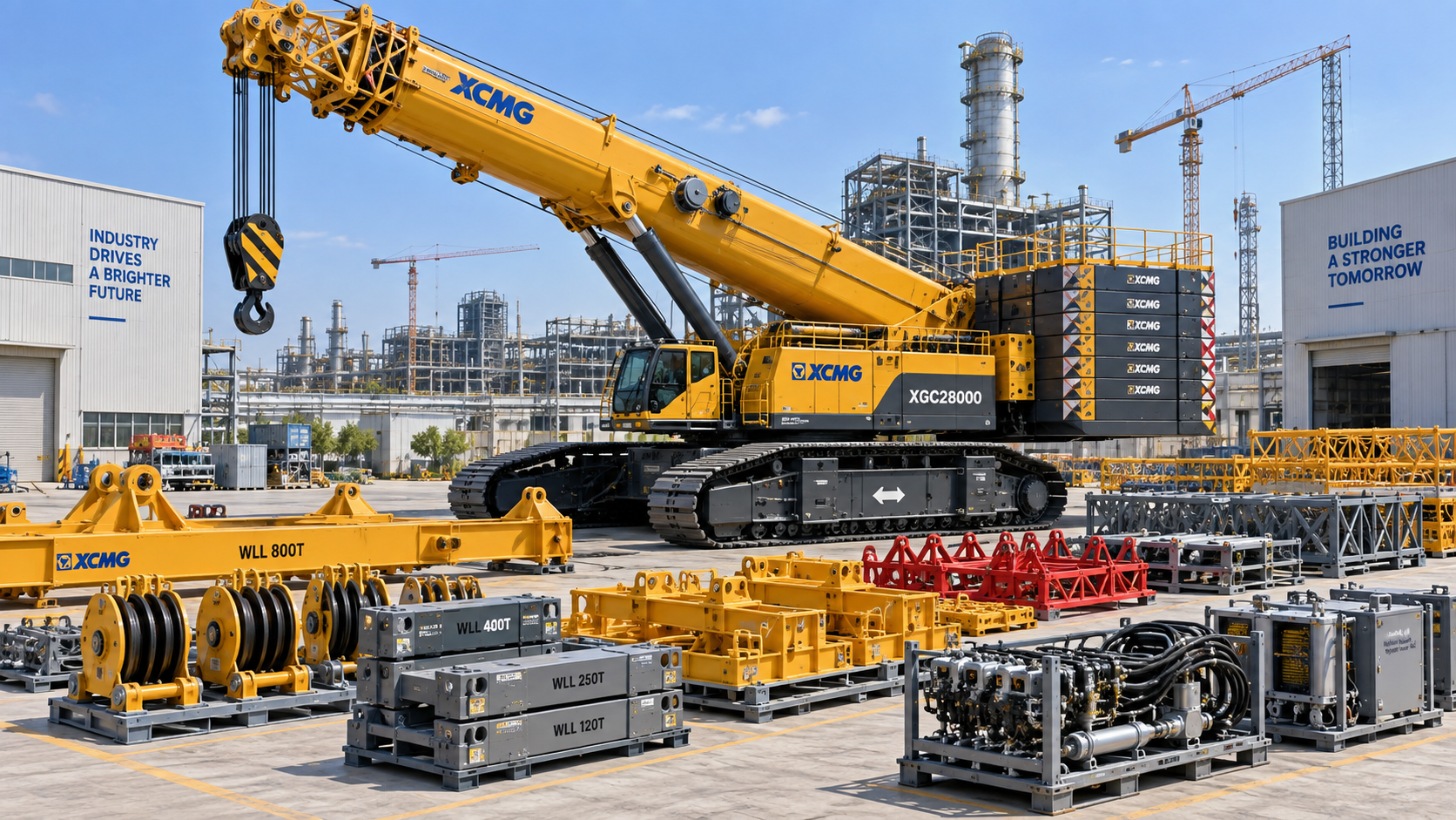What drives construction machinery pricing on major project purchases?
