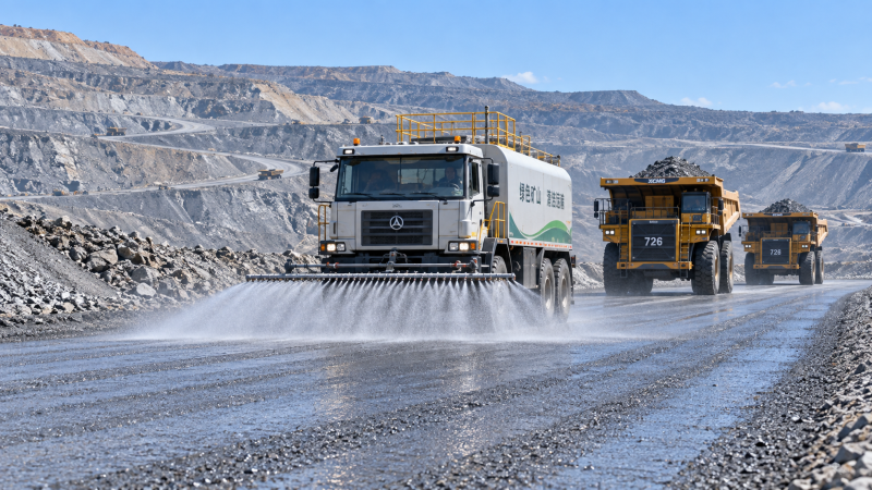 How water trucks change haul road cycle times How water trucks change haul road cycle times