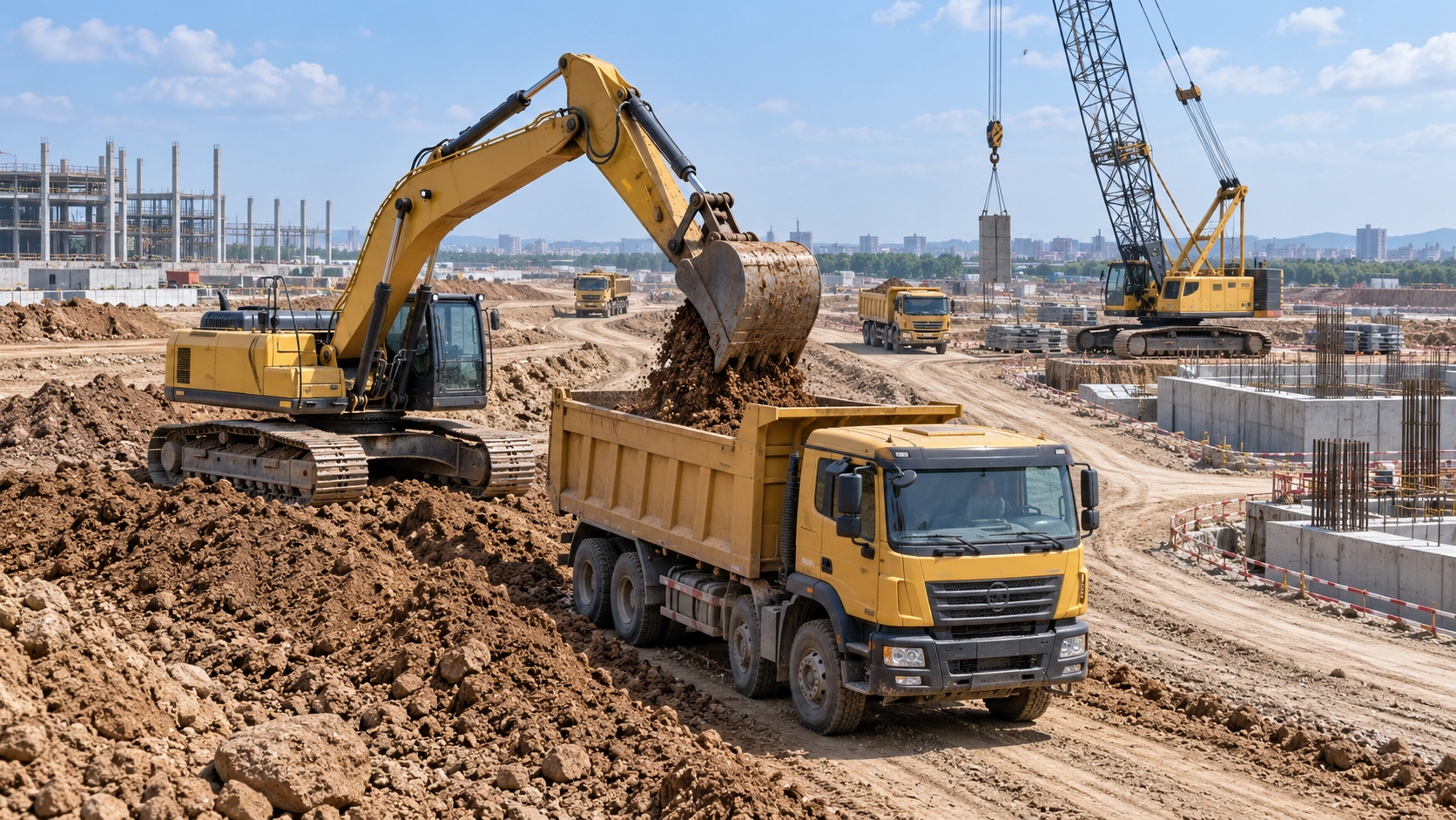 Seven Practical Tools That Cut Construction Equipment Idle Time on Active Jobsites
