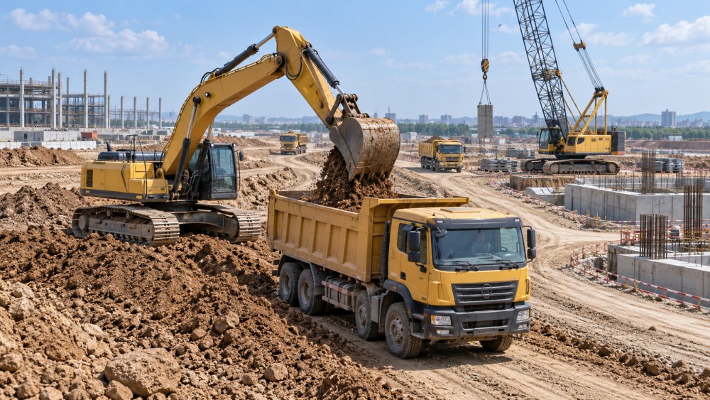 Seven Practical Tools That Cut Construction Equipment Idle Time on Active Jobsites