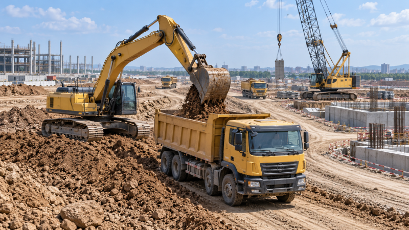 Seven Practical Tools That Cut Construction Equipment Idle Time on Active Jobsites