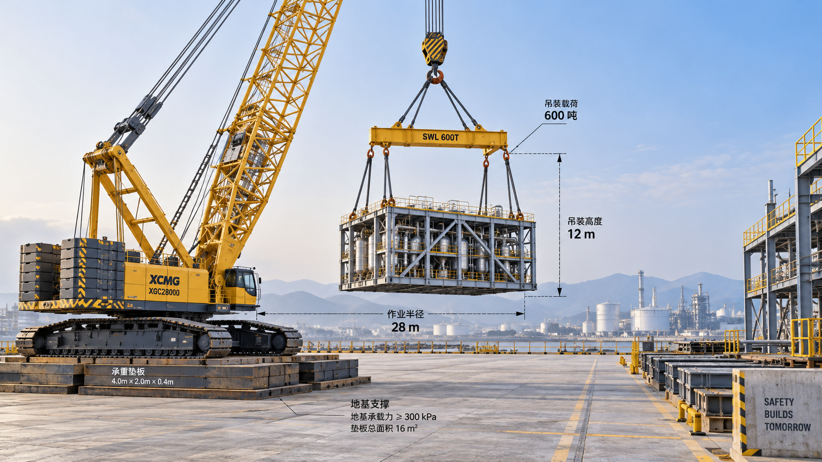 High-Capacity Heavy Lifting Solutions: Matching Load, Radius, and Ground Conditions