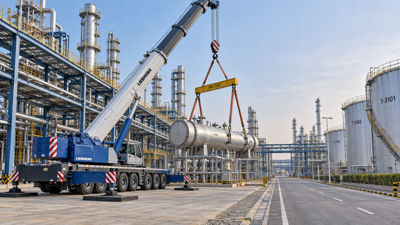 Crane Selection for Petrochemical Turnarounds: Capacity, Radius, and Site Access Crane Selection for Petrochemical Turnarounds: Capacity, Radius, and Site Access