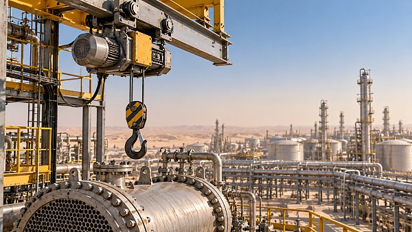 Choosing Lifting Equipment for Middle East Petrochemical Plants in Hazardous Areas Choosing Lifting Equipment for Middle East Petrochemical Plants in Hazardous Areas