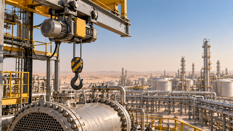 Choosing Lifting Equipment for Middle East Petrochemical Plants in Hazardous Areas Choosing Lifting Equipment for Middle East Petrochemical Plants in Hazardous Areas