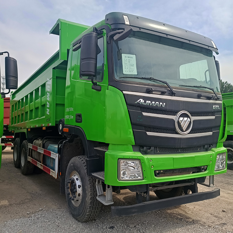 Foton Auman GTL 6x4 Dump Truck Green