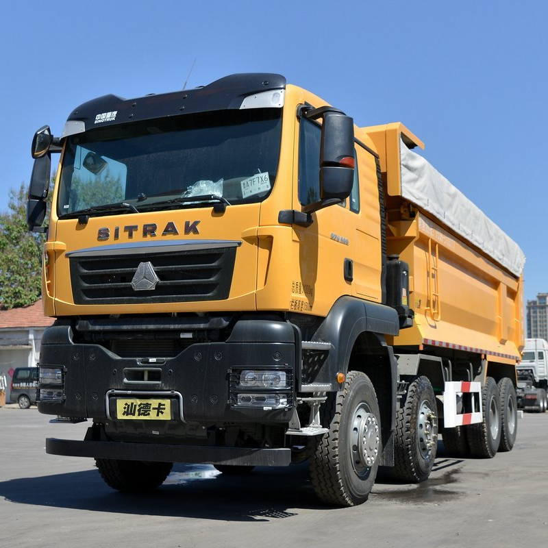 Sinotruk Sitrak G7W 400HP 8x4 6.8m Dump Truck