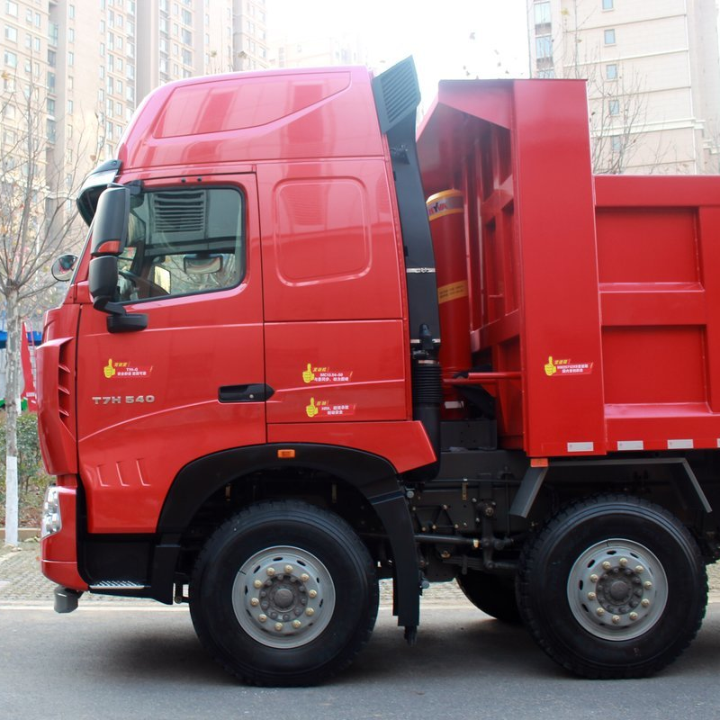 Sinotruk Howo T7H 540HP Heavy Duty Truck 8x4 8.5m Dump Truck