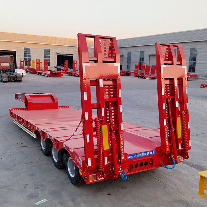 6 Axles Low Bed Trailers