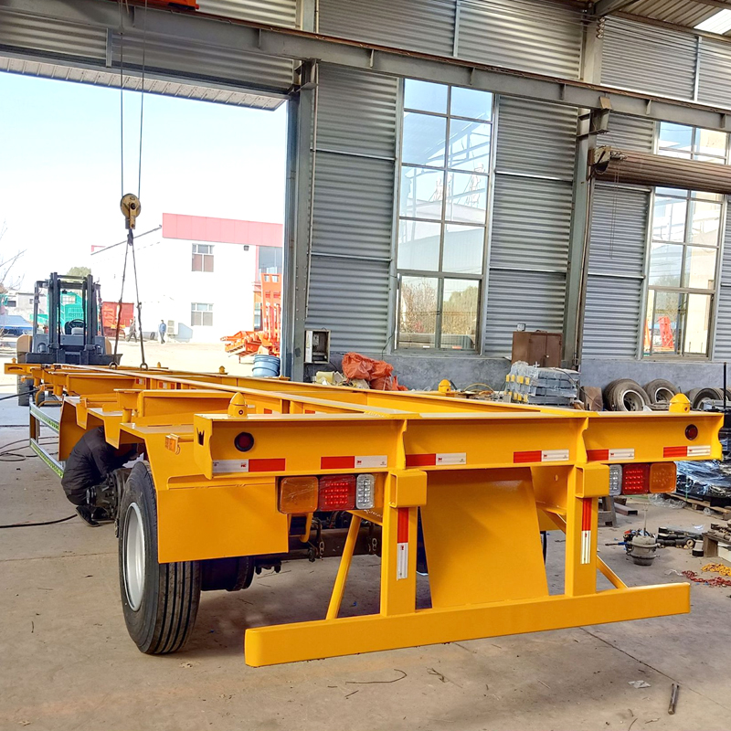 Tri Axle 40FT Shipping Container Chassis