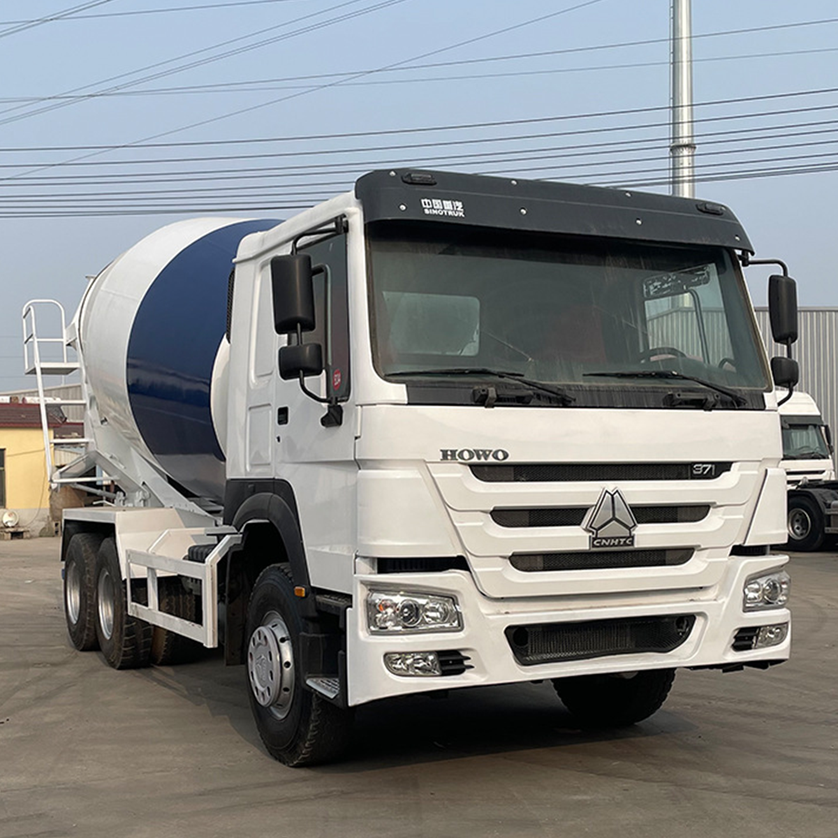 Export Sinotruk Howo 371 6x4 Concrete Mixer Truck