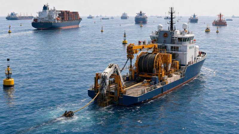 Submarine Cables Face New Repair Challenges in Busy Sea Routes