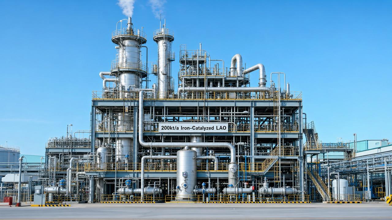 Tianjin Nan'gang LAO Plant Hits Full-Capacity Milestone