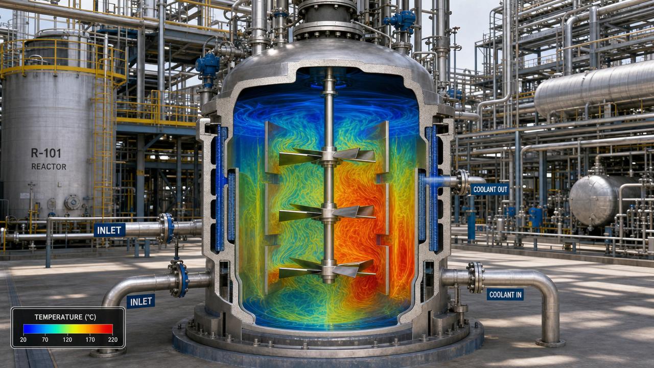 Chemical CFD Simulation for Safer Reactor Scale-Up