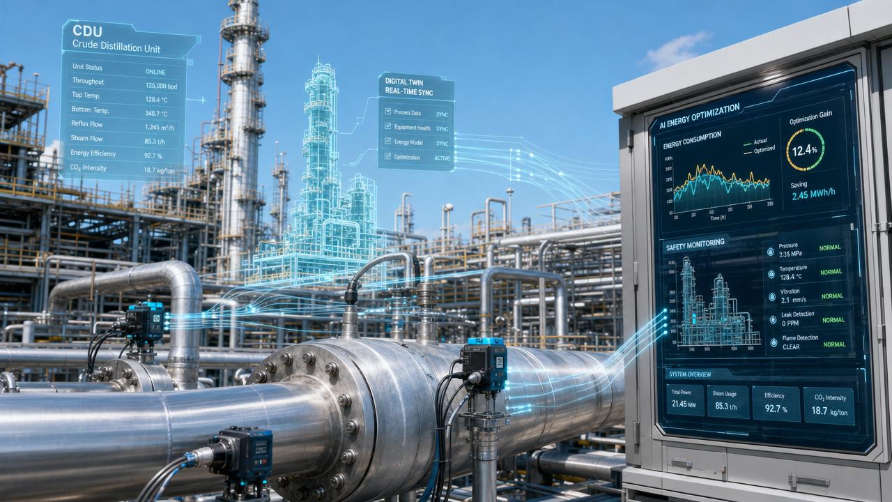 China's '15th Five-Year' Petrochemical Digitalization Guide Released