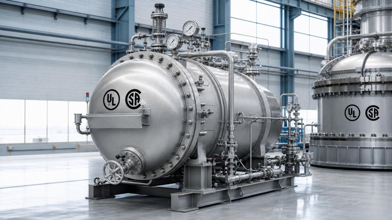 US DOE Adds Hydrogenation Autoclaves, Coal-to-Methanol Reactors to Mandatory UL/CSA Certification List