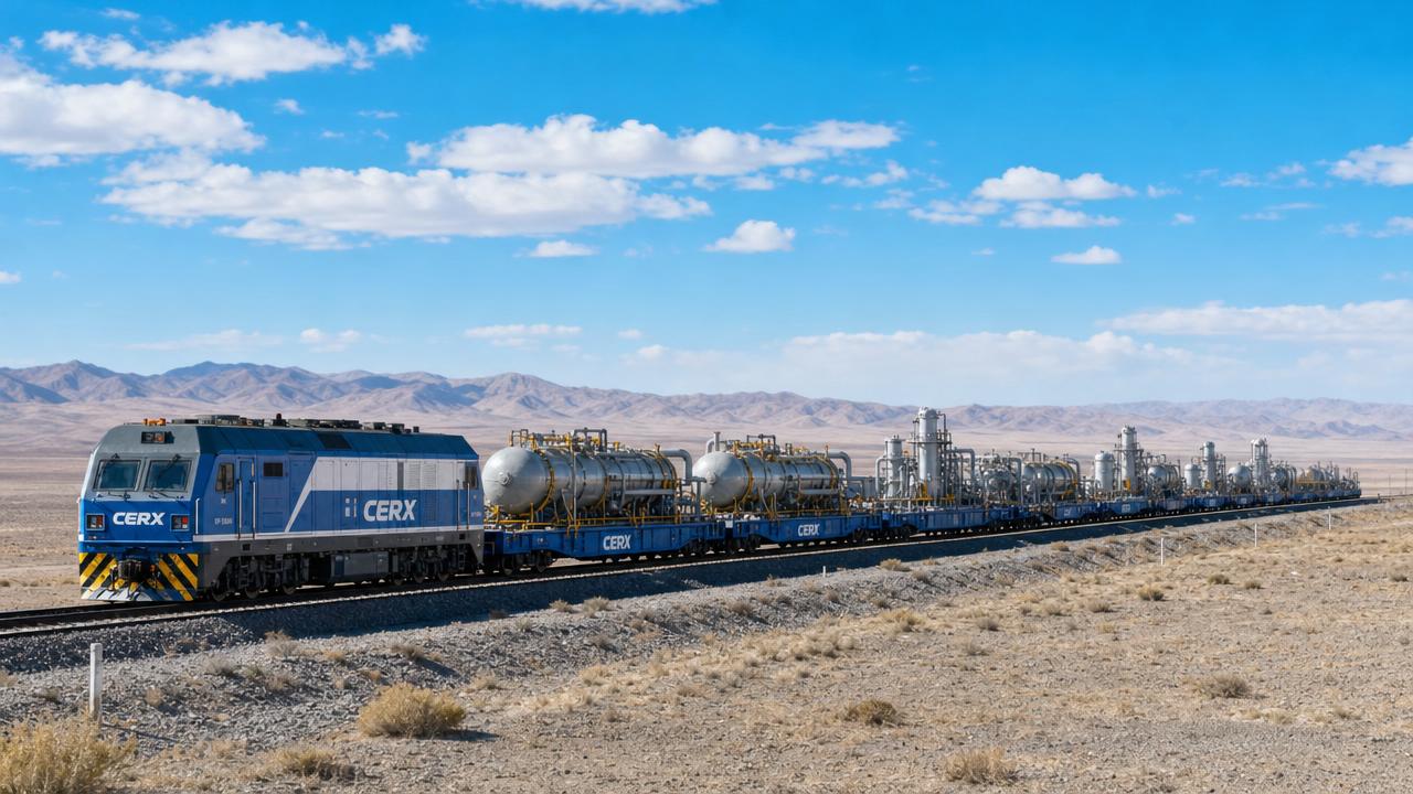 China-Europe Railway Express Surpasses 130,000 Trains; Coal Chemical Equipment Emerges as Key Export to Middle East